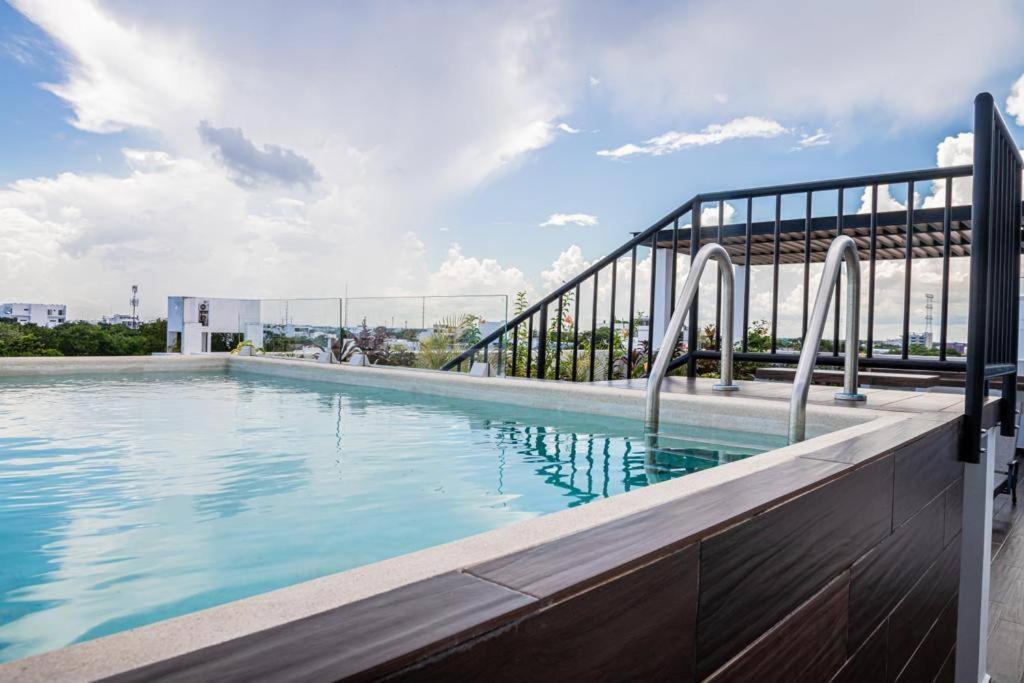 Relaxconect-Freeparking-Fastwifi Apartment Playa del Carmen Bagian luar foto